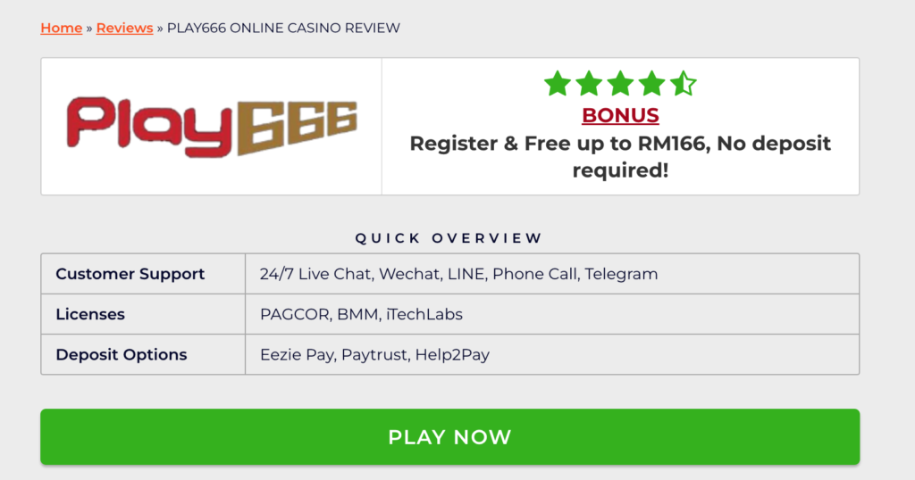 Trusted Online Casino in Malaysia